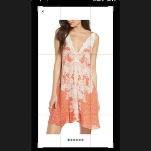 NEW Free People morning sun slip dress   SALE